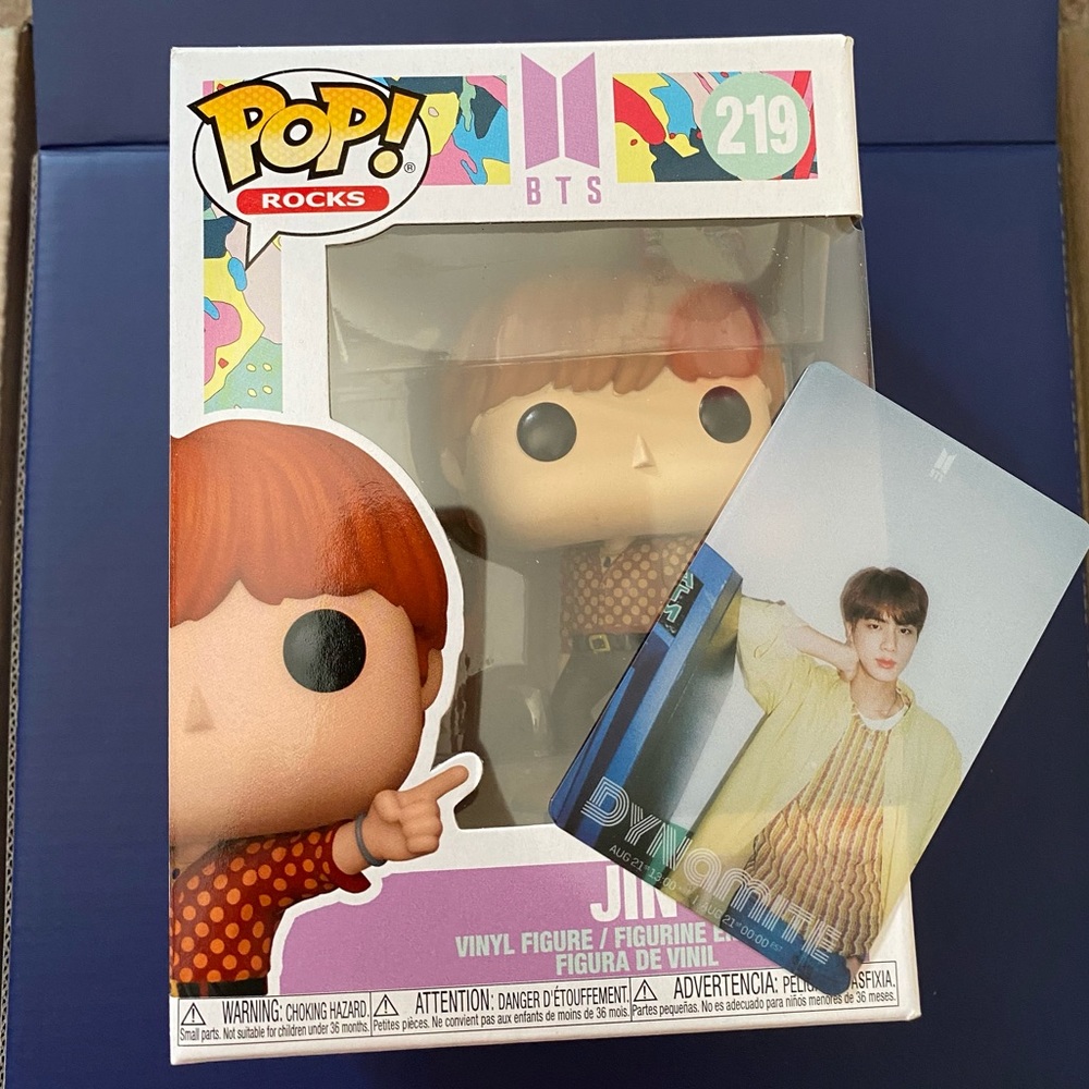 New BTS JIN DYNAMITE FUNKO